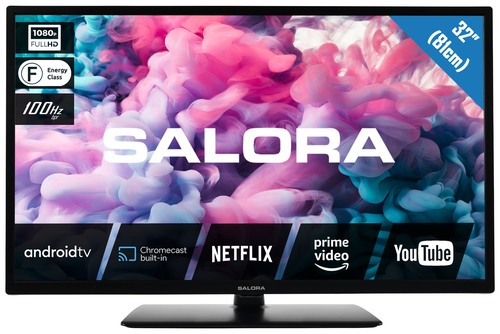 Salora 330 series 32FA330 телевизор 81,3 cm (32") Full HD Smart TV Wi-Fi Черный 300 cd/m²