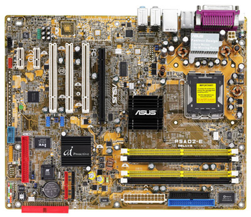 ASUS P5AD2-E Deluxe, Intel 925XE-chipset, LGA775