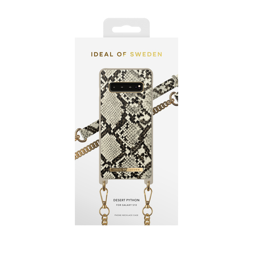 iDeal of Sweden Necklace Case Galaxy S10 Desert Python – image 2