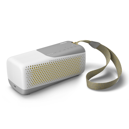 Philips TAS4807 Audio Wireless Bluetooth Waterproof IP67 Speaker in White White - image 1