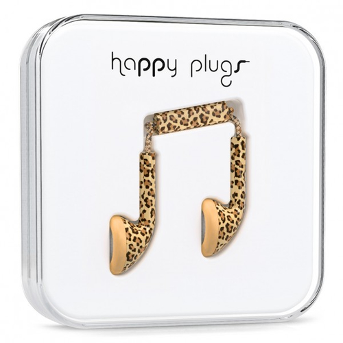 Happy Plugs Earbud Leopard