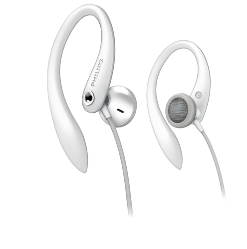 Philips SHS3211/28 headphones/headset Wired Ear-hook White – image 1