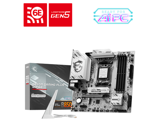 Msi B850M Gaming Plus WIFI6E micro Atx Amd Socket AM5 Motherboard - image 1