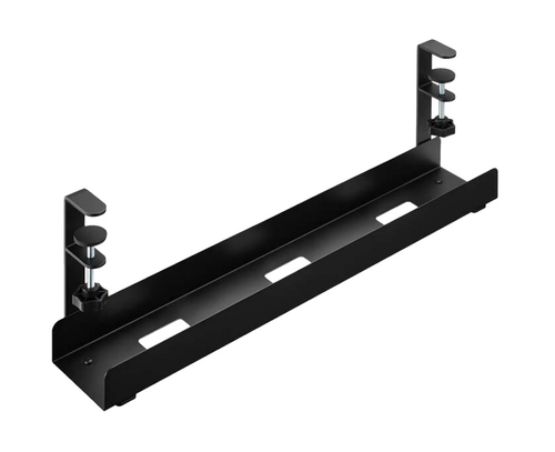 ICY BOX IB-EWA101B-CM Escritorio Bandeja de cables Negro 1 pieza s