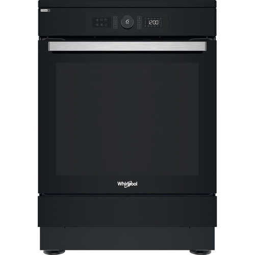 Whirlpool WS68IS8APBP/E Freestanding cooker Electric Zone induction hob Black