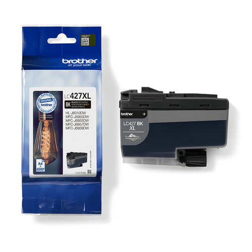 Brother LC427XLBK Inkjet Cartridge High Yield Black LC427XLBK - image 2