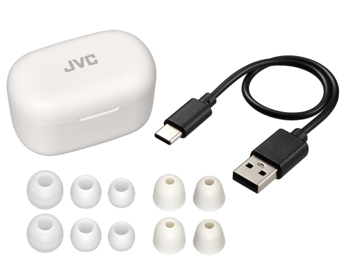 JVC HA-A25T-WN-E Earbud oordopjes Wit, afbeelding 6