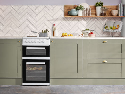 Beko KD533AW 50cm Twin Cavity Electric Cooker – image 7