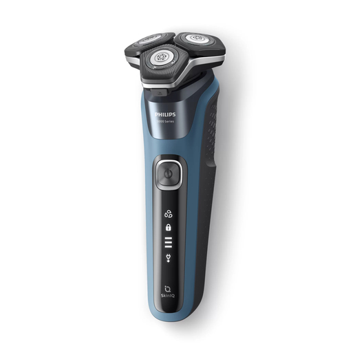 Philips SHAVER Series 5000 S5930/05 men's shaver Rotation shaver Trimmer Black, Blue