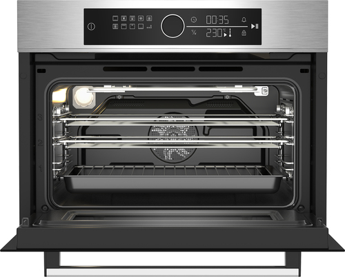 Beko BBCW12411X 45cm Built-In Compact Multi-Function Oven Microwave – image 4