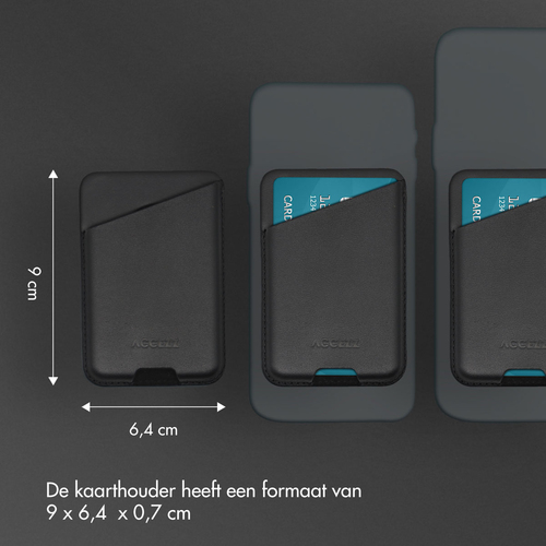 Accezz Leather Cardholder MagSafe - Kaarthouder met MagSafe, afbeelding 7
