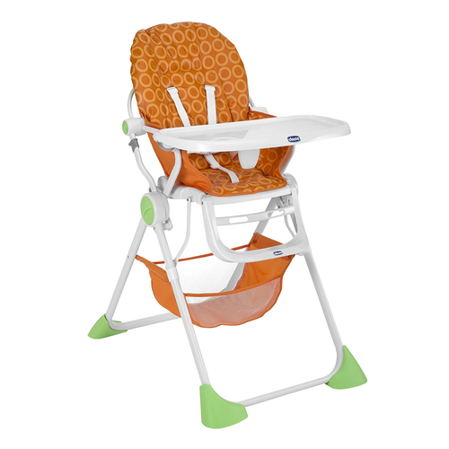 Chicco Pocket Lunch Universaalne söögitool Polsterdatud iste Oranž