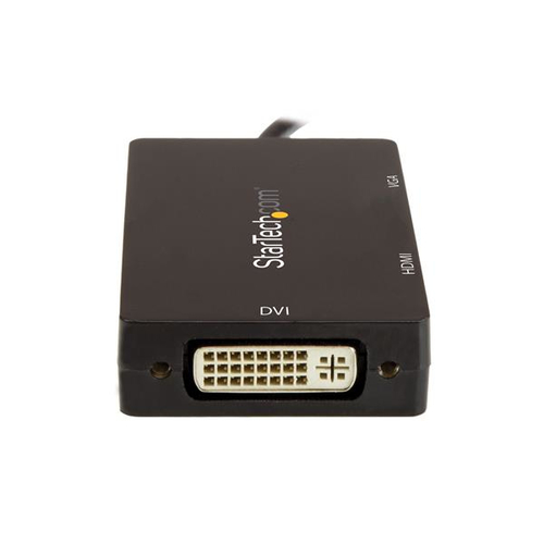 StarTech.com USB-C Multiport Adapter - 3-in-1 USB-C auf HDMI, DVI oder VGA - USB Typ C - HDMI - DVI - VGA - Kabelgebundenes