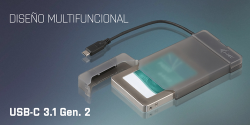i-tec MySafe USB-C 3.1 Gen. 2 Easy 2.5" externe behuizing, afbeelding 9