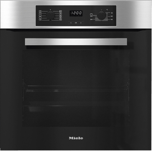 Miele H 2266 B ahi 76 l 3500 W A+ Must, Roostevaba teras