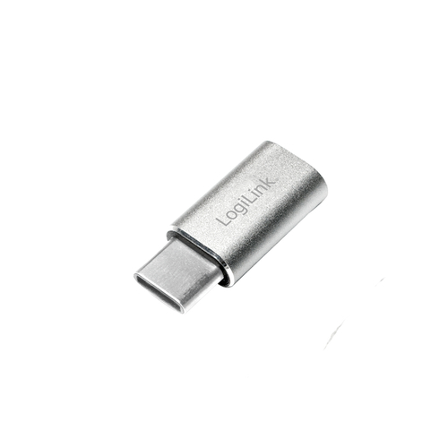 LogiLink USB3.1-C/Micro USB2.0 Zilver