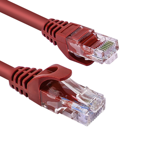 CAVO LAN CAT6 1MT ROSSO TAAU010-UTP-RD