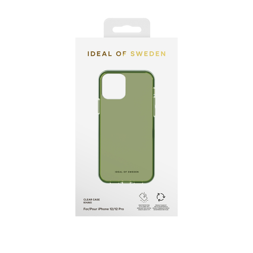 iDeal of Sweden Clear Case iPhone 12/12P Khaki – image 2