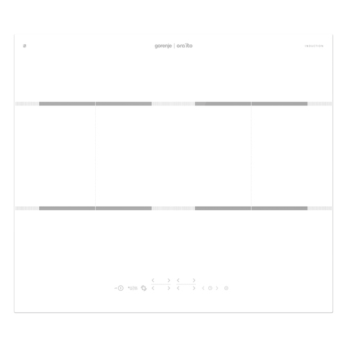 Gorenje IT646ORAW White Built-in Zone induction hob 4 zone(s)