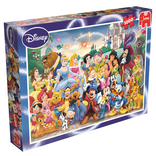 Disney 2 x 1000 pcs Assortment Jigsaw puzzle 1000 pc(s) Cartoons