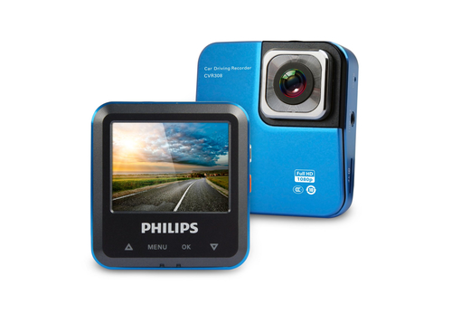Philips CVR308/93 dashcam AC, Battery Blue – image 2