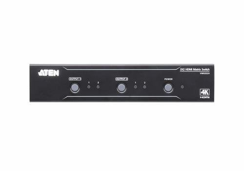 ATEN 2 x 2-Poorts HDMI Matrix Zwart, afbeelding 3
