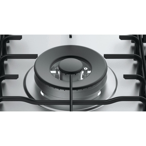 Hotpoint PPH75PDFIXUK 75cm 5 Burner Gas Hob in Stainless Steel Wok Bur - image 4