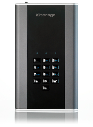 iStorage diskAshur DT 2 внешний жесткий диск 18 TB USB тип-A 3.2 Gen 1 (3.1 Gen 1) Черный