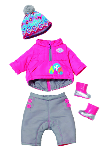 BABY born Play&Fun Deluxe Winter Set Puppen-Kleiderset