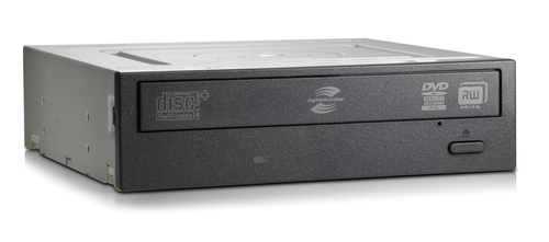 HP 16X SATA SuperMulti Black Drive – image 2