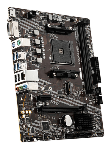 Msi Amd A520M-A Pro AM4 DDR4 micro Atx Motherboard - image 4