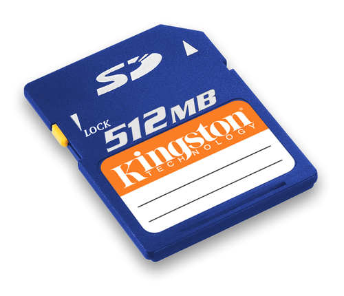 Kingston Technology 512MB SD Card