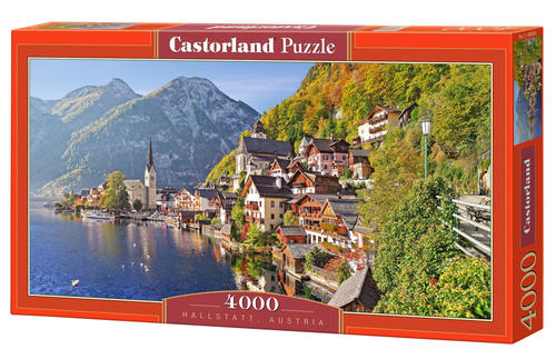 Castorland Hallstatt, Austria 4000 pcs Dėlionė 4000 vnt Miestas