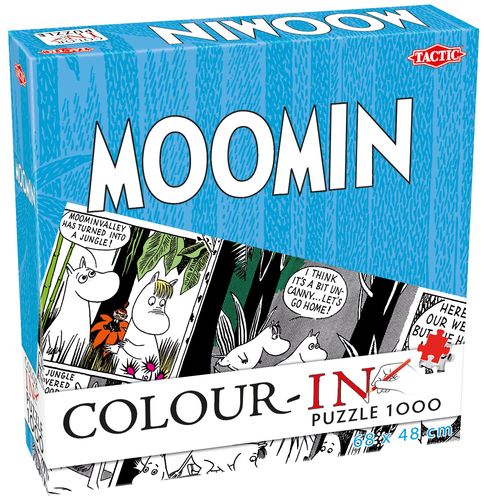 Tactic Colour-In Puzzle Moomin 1000 pcs Puzzlespiel 1000 Stück(e) Comics