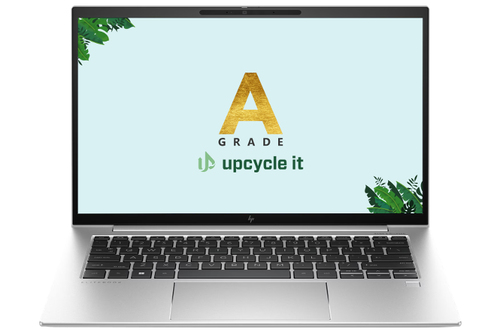 upcycle it HP EliteBook 840 G10 (Refurbished) A Intel® Core™ i5 i5-1345U Ноутбук 35,6 cm (14") Full HD 16 GB DDR5-SDRAM 512 GB Твердотельный накопитель (SSD) Wi-Fi 6E (802.11ax) Windows 11 Pro Серебристый Северные страны