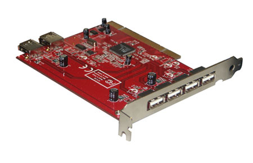 Conceptronic Internal 6-ports PCI USB 2.0 Card