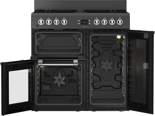 Leisure Cookmaster CK90F232T 90 cm Dual Fuel Range Cooker - Anthracite, Black - image 6