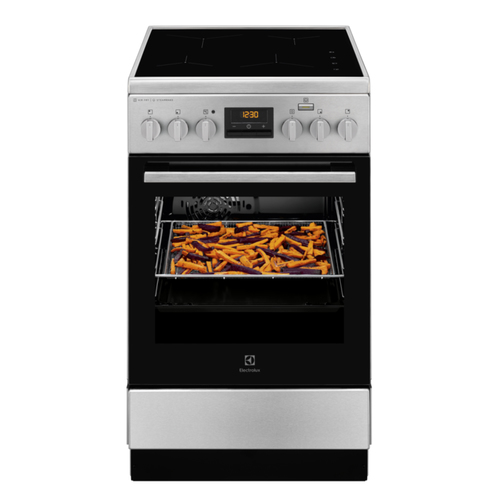 Electrolux LKI564201X Freestanding cooker Electric Ceramic hob Stainless steel