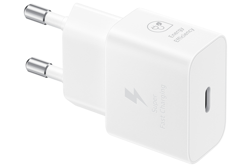 Samsung 25W Power Adapter met USB-C naar USB-C kabel Oplader Wit, afbeelding 5