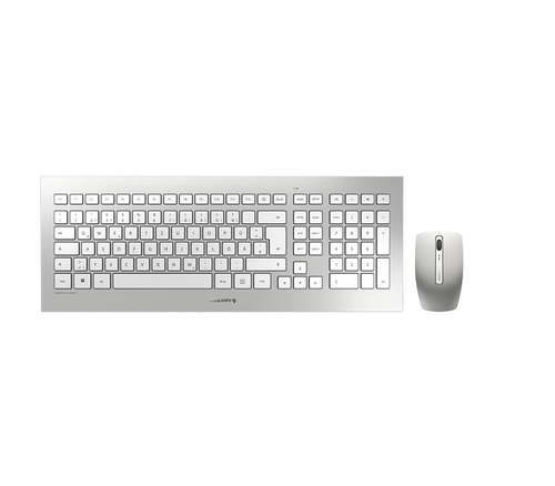 CHERRY Desktop DW 8000 [DE] Wireless silver/white