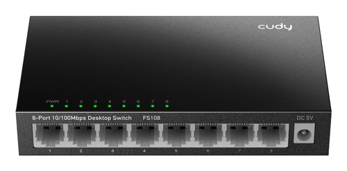 Cudy 8-Port 10/100 Mbps Desktop Switch