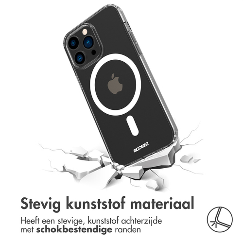 Accezz Clear Backcover met MagSafe iPhone 14 Pro Max - Transparant, afbeelding 2