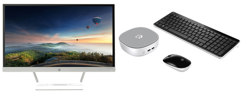 HP Pavilion Mini 300-235nam Desktop PC Bundle