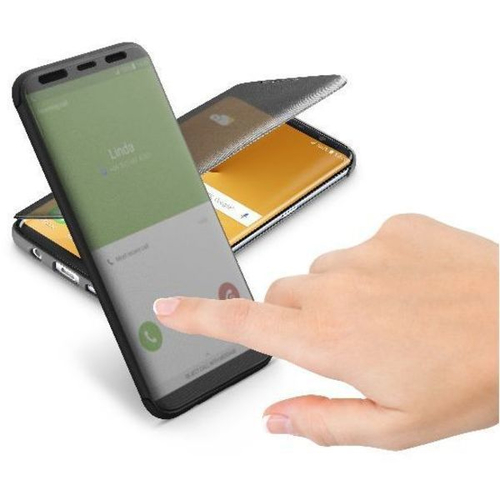 Cellularline 38581 mobiliojo telefono dėklas 15,8 cm (6.2) Atlenkiamas dėklas Juoda