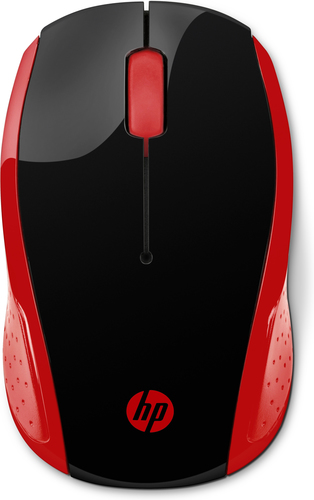 HP 200 EMPRS RED WIRELESS  MOUSE CAN/ENG - 2HU82AA