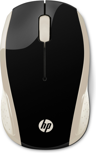 HP 200 SILK GOLD WIRELESS MOUSE CAN/ENG UPC 0191628416417 - 2HU83AA