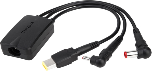 Targus ACC1009AUX toiteadapter ja vaheldi Hoonesisene Must