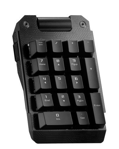 ASUS ROG Claymore Bond numbritega klahvistik Universaalne USB Must