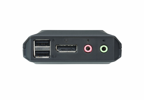 ATEN 2-Poorts KVM Schakelaar Zwart - [CS22DP-AT], afbeelding 4