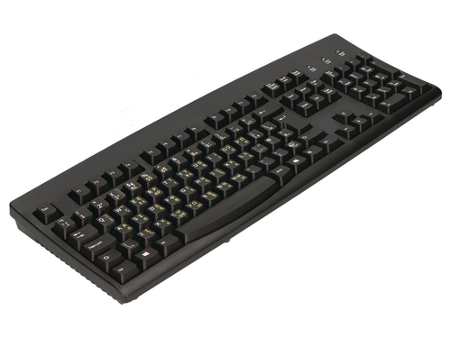 2-Power KEY1001GR klaviatuur Kontor USB QWERTY Kreeka Must